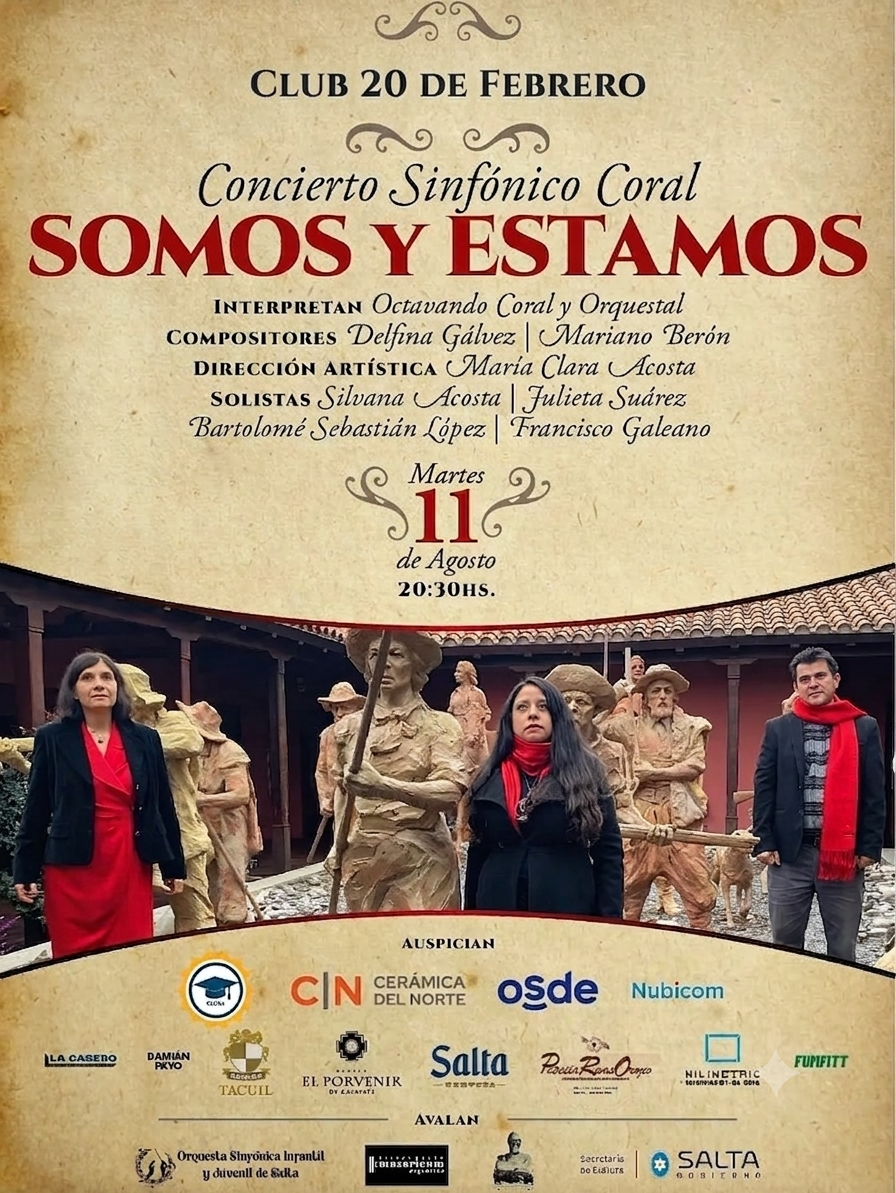 Concierto Sinfónico-Coral “Somos y Estamos”