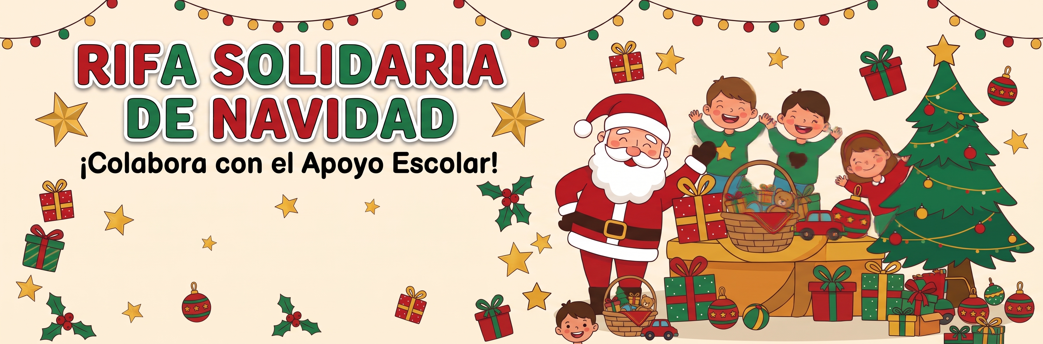 Rifa para regalos del apoyo escolar de Boulogne