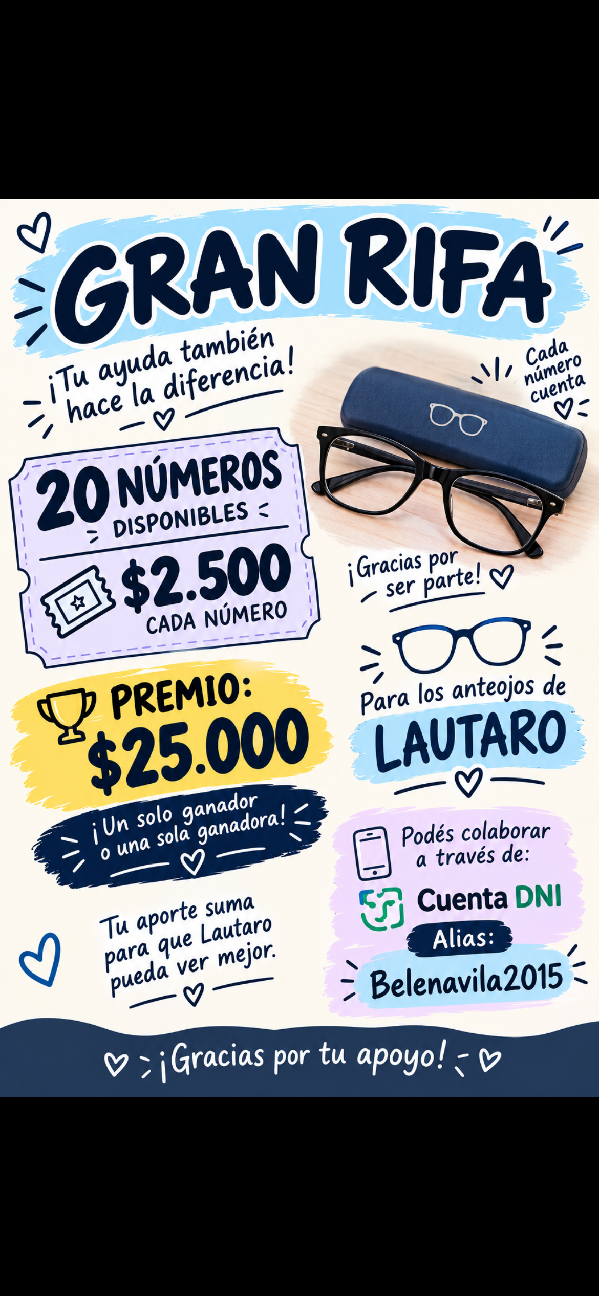Anteojos para mi sobrinito
