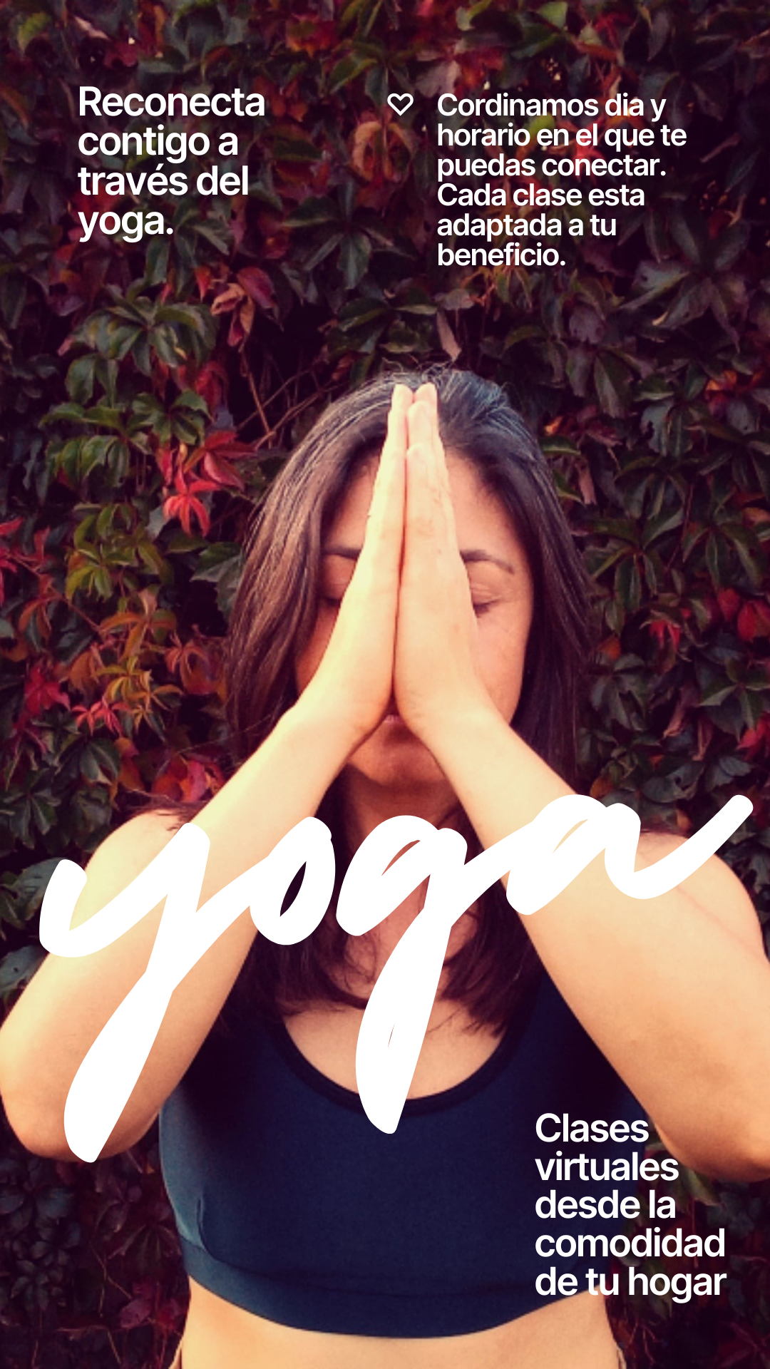 4 clases online por mes de yoga personalizado durante un año. Valuado en $340.000 (pesos argentinos)
