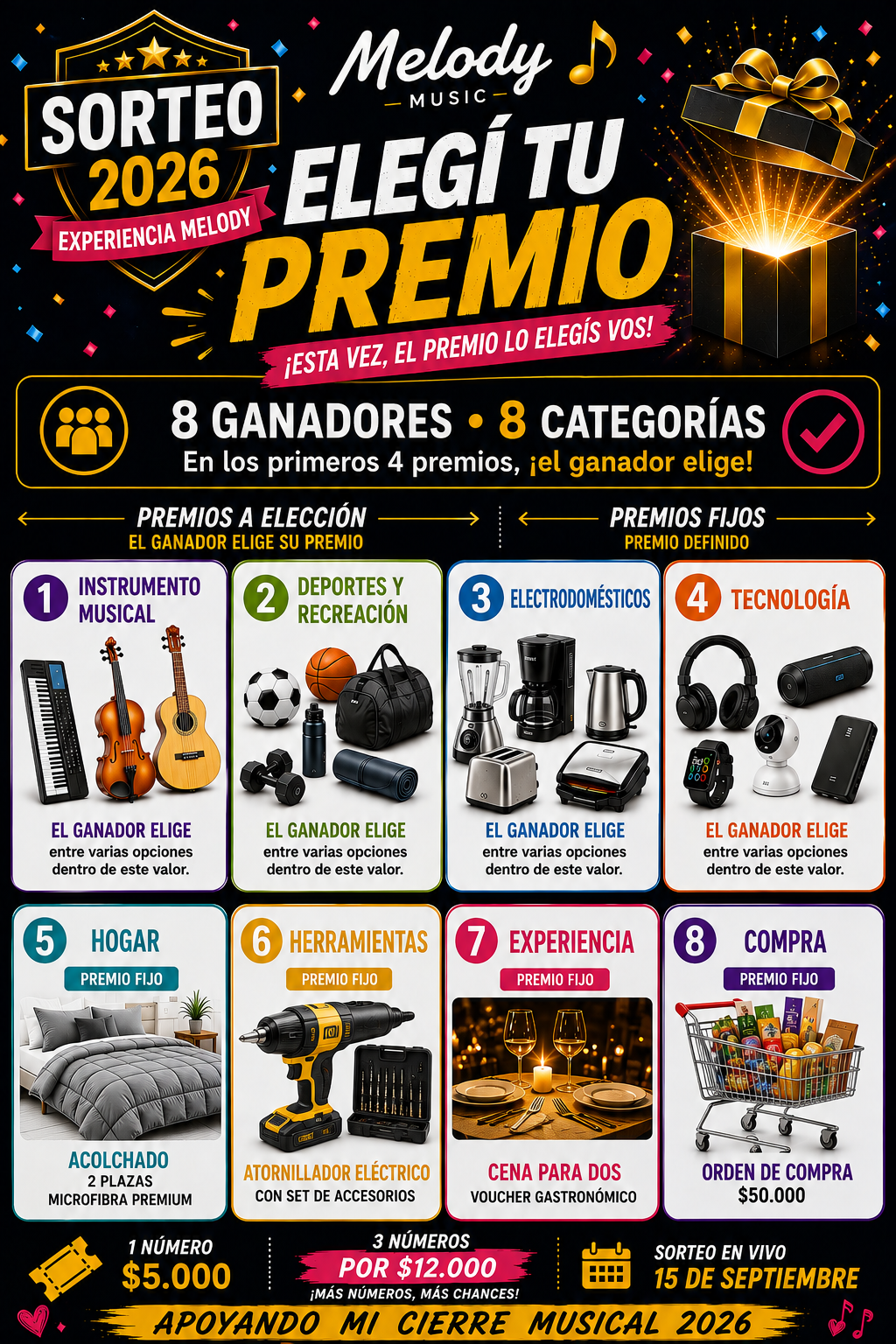 Cierre Musical 2026 Melody Music