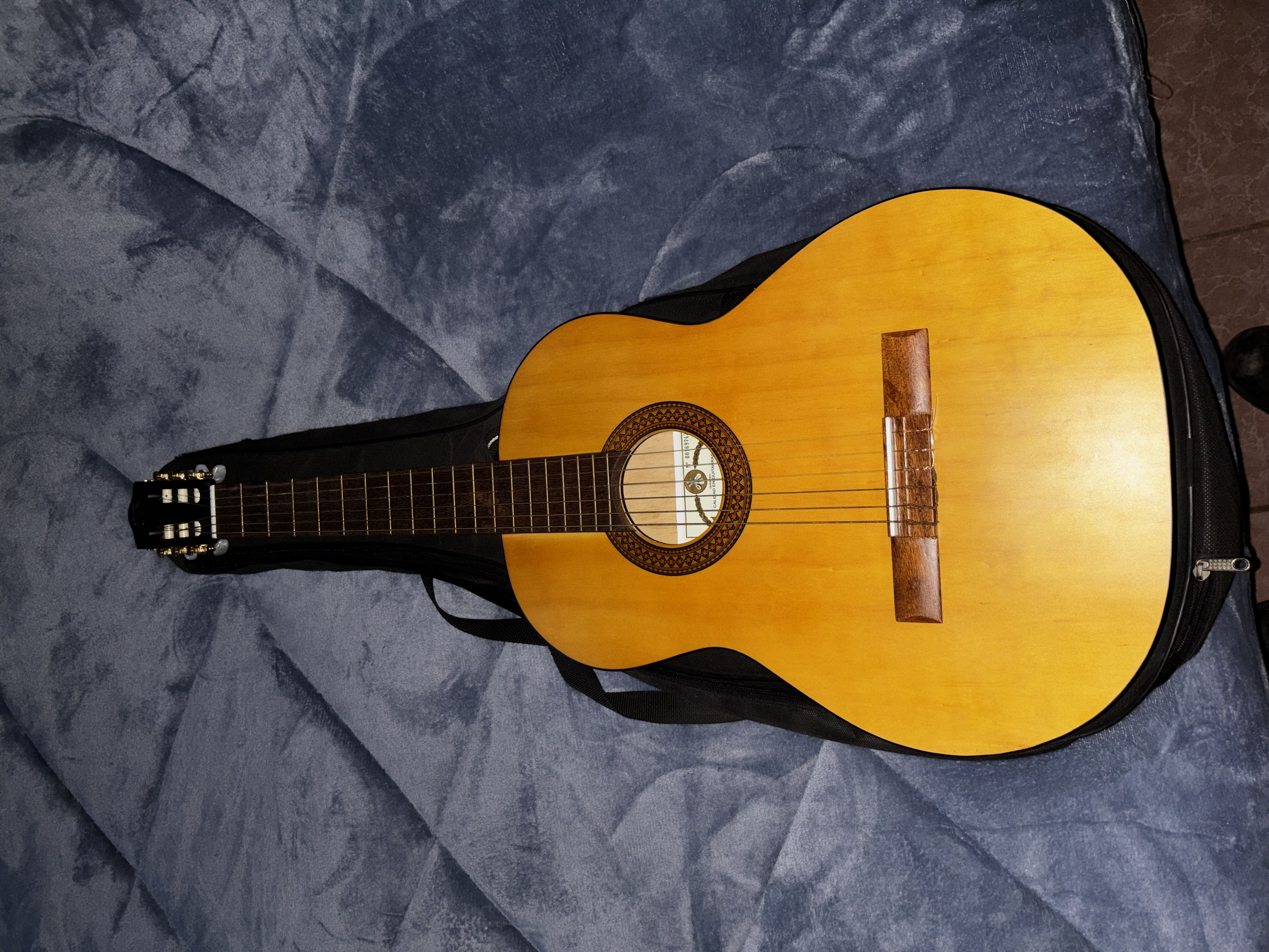 Guitarra antigua casa nuñez