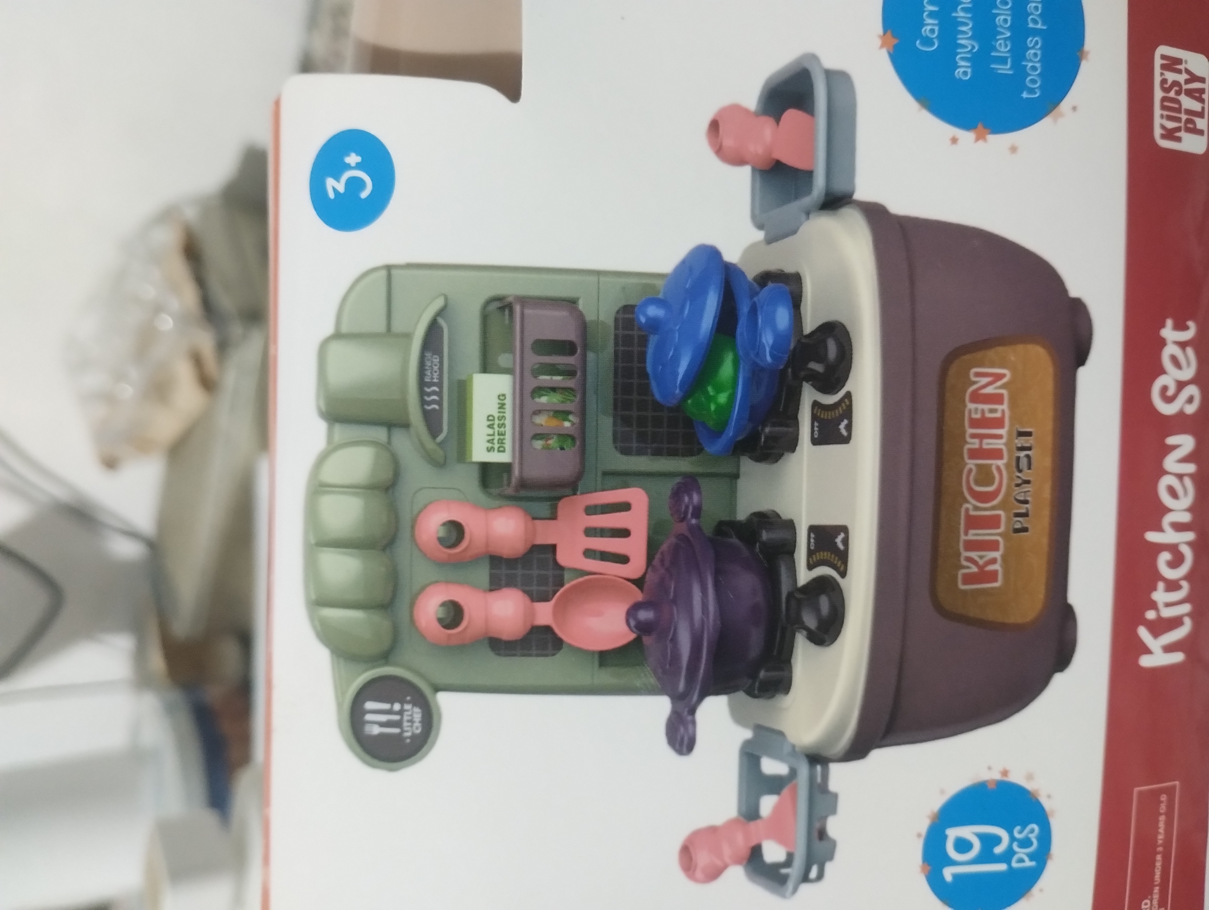 Valija con utensilios de cocina