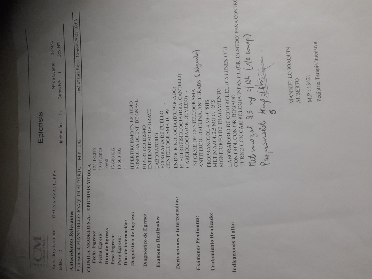 Rifa solidaria . Tratamiento médico de mi hija Ava