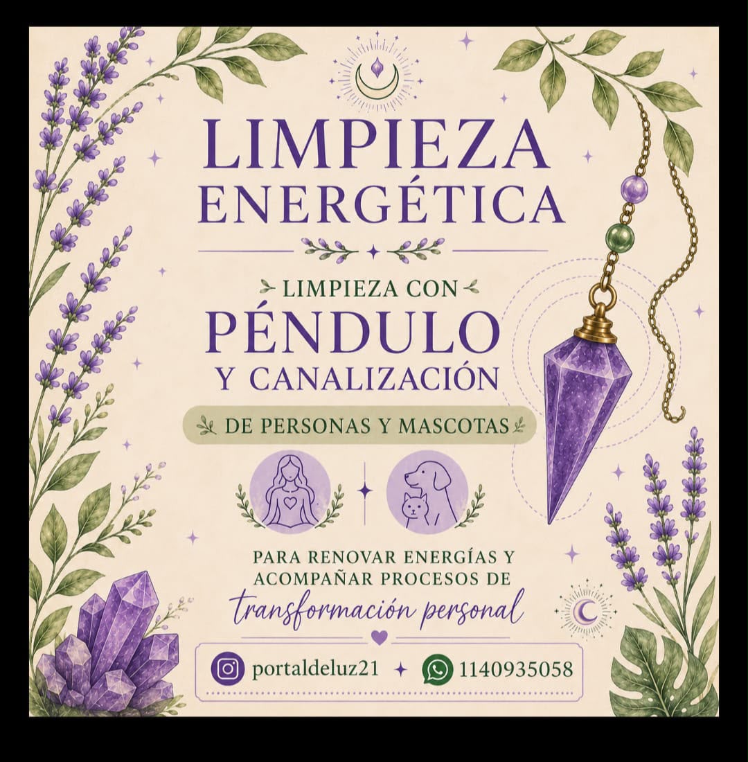 Limpieza energética con péndulo