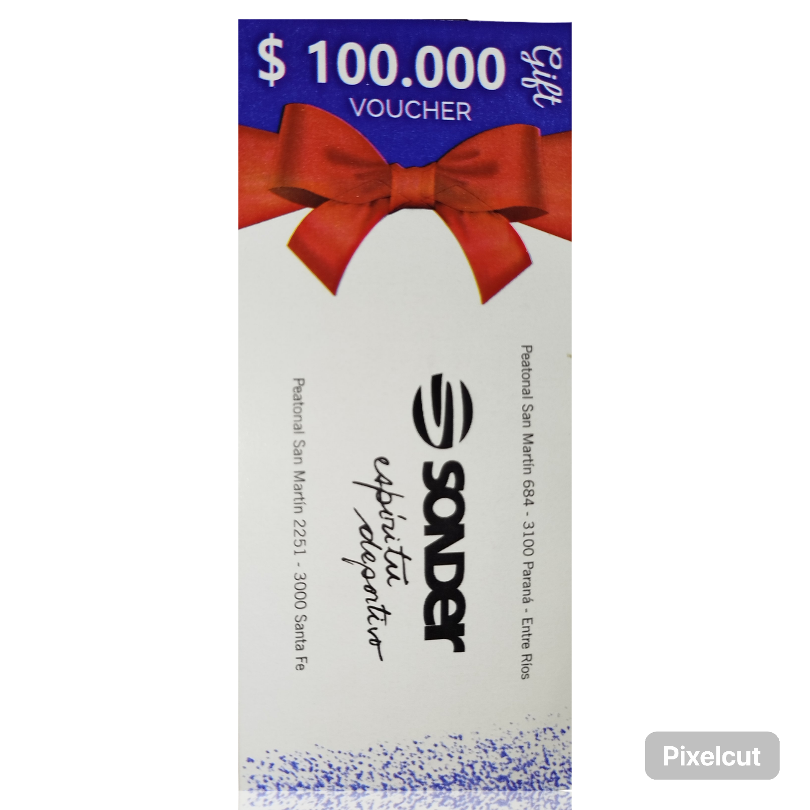 Voucher $100.000