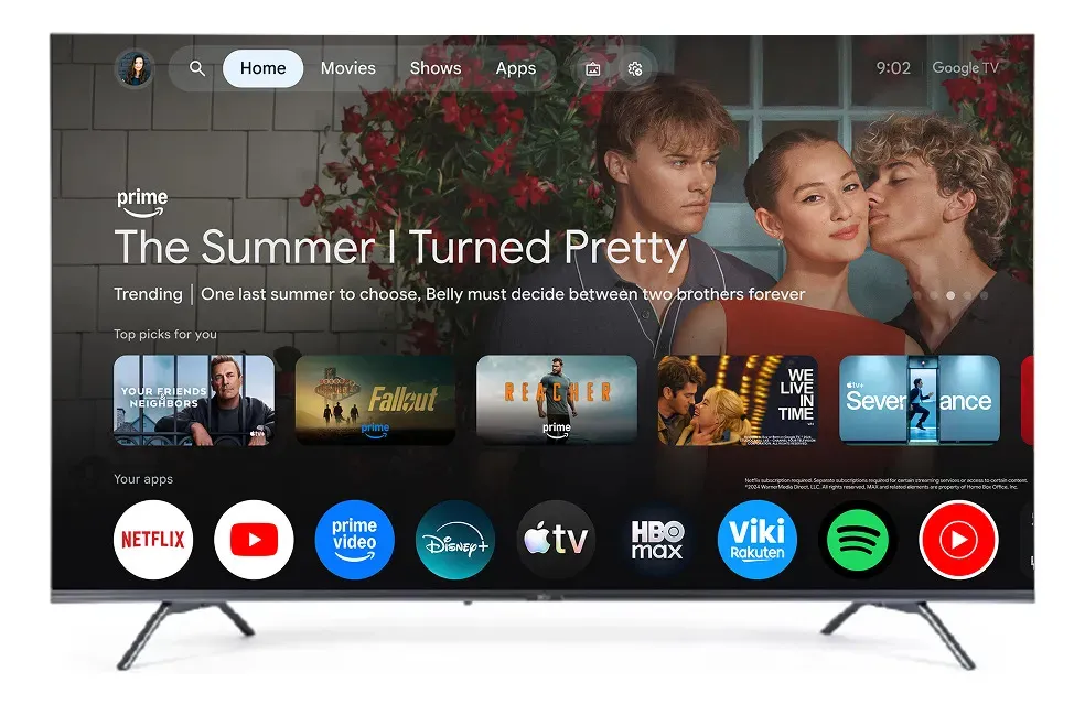 Smart TV de 43 pulgadas